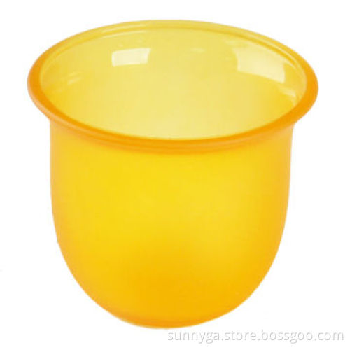 5oz Glass Candle Holder with Sprayed Color